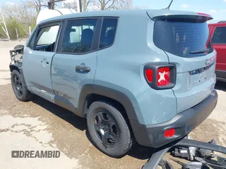 2017 Jeep Renegade Sport with VIN ZACCJAAB0HPG17503, listed as a IAAI auction lot 41968513 with 113,903 mi miles and . Bid and sale history available at DreamBid. Image 3.