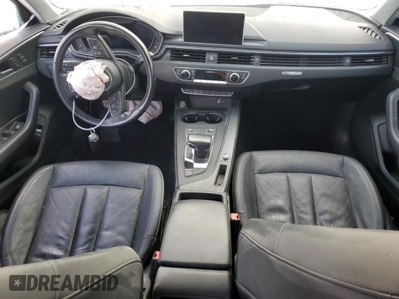 2017 Audi A4 Season of Audi Premium with VIN WAUDNAF43HN058215, listed as a Copart auction lot 49381505 with 0 mi miles and Salvage Title. Bid and sale history available at carsss.com. Image 8.