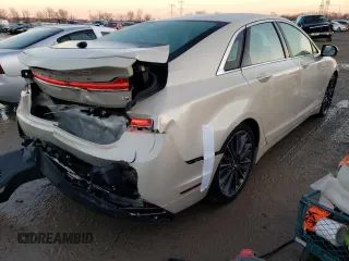 2016 Lincoln MKZ with VIN 3LN6L2GK6GR606154, listed as a Copart auction lot 40676704 with 56,996 mi miles and Salvage Title. Bid and sale history available at carsss.com. Image 3.