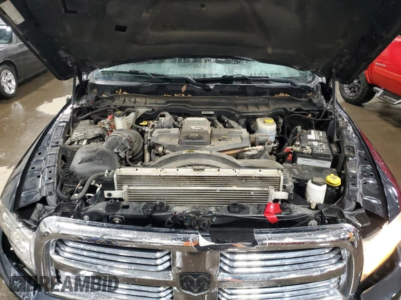 2018 Ram 2500 Big Horn with VIN 3C6UR5DL4JG237863, listed as a Copart auction lot 41710425 with 98,060 mi miles and Salvage Title. Bid and sale history available at carsss.com. Image 11.