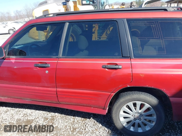 2002 Subaru Forester S w/Premium Pkg with VIN JF1SF656X2H757330, listed as a IAAI auction lot 41758034 with 228,297 mi miles. Bid and sale history available at carsss.com. Image 14.
