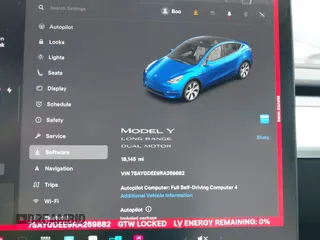 2024 Tesla Model Y Long Range with VIN 7SAYGDEE9RA269882, listed as a IAAI auction lot 41771485 with 18,145 mi miles. Bid and sale history available at carsss.com. Image 7.