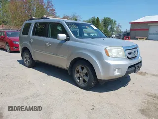 2011 Honda Pilot EX-L z VIN 5FNYF4H65BB055808, wystawiony jako IAAI lot #42224002 z przebiegiem 240 331 mil mil oraz . Historia ofert i sprzedaży dostępna na DreamBid. Obrazek 1.