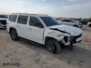 2024 Jeep Wagoneer with VIN 1C4SJUAPXRS115733, listed as a Copart auction lot 53359125 with 14,131 mi miles and Salvage Title. Bid and sale history available at carsss.com. Image 4.