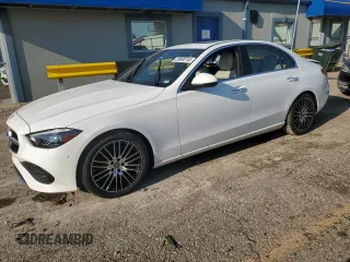 2023 Mercedes-Benz C 300 z VIN W1KAF4HB6PR132188, wystawiony jako Copart lot #59950745 z przebiegiem Nie podano mil oraz Szkoda całkowita • Salvage title. Historia ofert i sprzedaży dostępna na DreamBid. Obrazek 1.
