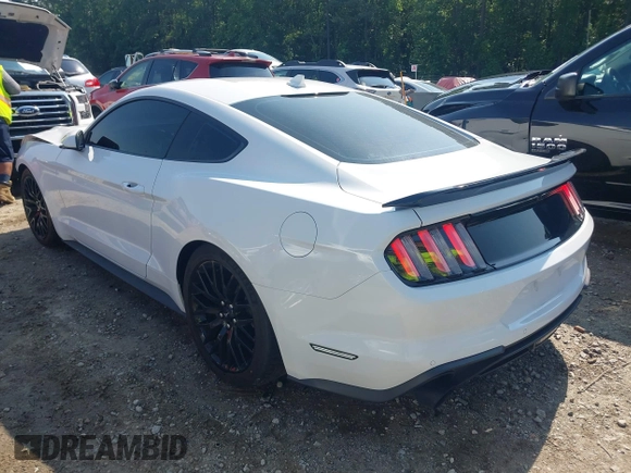 2021 Ford Mustang EcoBoost with VIN 1FA6P8TH6M5155737, listed as a IAAI auction lot 42389839 with 39,754 mi miles and . Bid and sale history available at DreamBid. Image 3.