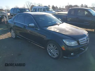 2008 Mercedes-Benz C-Class 3.0L Sport with VIN WDDGF81X68F076652, listed as a IAAI auction lot 40839191 with 106,706 mi miles. Bid and sale history available at carsss.com. Image 1.