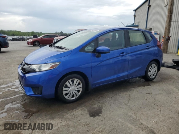 2016 Honda Fit LX with VIN JHMGK5H51GX023597, listed as a Copart auction lot 54264975 with 83,528 mi miles and Salvage Title. Bid and sale history available at carsss.com. Image 1.