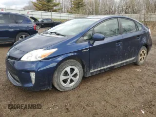 2013 Toyota Prius One with VIN JTDKN3DU8D1692971, listed as a Copart auction lot 53854465 with 166,342 mi miles and Clean Title. Bid and sale history available at DreamBid. Image 1.