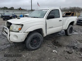 2008 Toyota Tacoma PreRunner with VIN 5TENX62N98Z478572, listed as a Copart auction lot 44653345 with 219,176 mi miles and Salvage title. Bid and sale history available at DreamBid. Image 1.