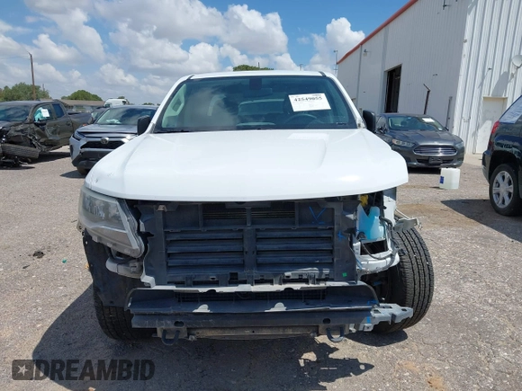 2022 Chevrolet Colorado 4WD Work Truck with VIN 1GCGTBEN2N1135620, listed as a IAAI auction lot 42549055 with Not provided miles and . Bid and sale history available at DreamBid. Image 12.
