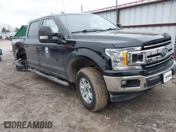 2018 Ford F-150 XL with VIN 1FTEW1EB0JKD85702, listed as a IAAI auction lot 41207356 with 136,528 mi miles. Bid and sale history available at carsss.com. Image 1.