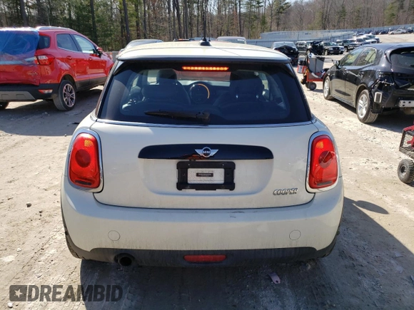 2018 MINI Hardtop Cooper with VIN WMWXP5C57J3C65416, listed as a Copart auction lot 47588405 with 85,466 mi miles and Salvage title. Bid and sale history available at DreamBid. Image 6.