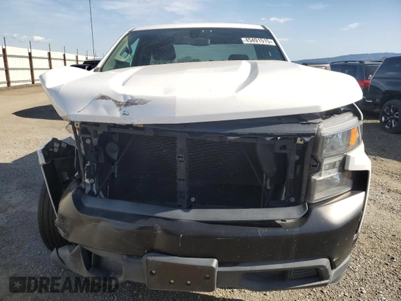2020 Chevrolet Silverado 1500 Work Truck with VIN 3GCNWAEH8LG280663, listed as a Copart auction lot 45491515 with 167,735 mi miles and Salvage Title. Bid and sale history available at DreamBid. Image 5.