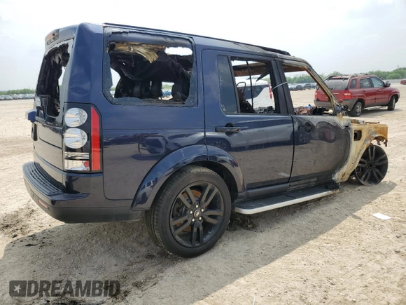 2016 Land Rover LR4 HSE with VIN SALAG2V6XGA826523, listed as a Copart auction lot 51002165 with Not Provided miles and Non Repairable. Bid and sale history available at DreamBid. Image 3.
