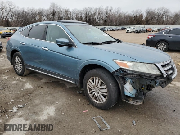2013 Honda Crosstour EX-L with VIN 5J6TF3H53DL003261, listed as a Copart auction lot 43940835 with 85,856 mi miles and Salvage Title. Bid and sale history available at carsss.com. Image 4.