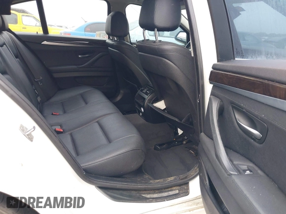 2014 BMW 5 Series 528i with VIN WBA5A5C5XED512045, listed as a IAAI auction lot 42152735 with 180,168 mi miles. Bid and sale history available at carsss.com. Image 8.