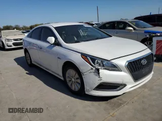 2017 Hyundai Sonata Hybrid SE with VIN KMHE24L10HA059434, listed as a Copart auction lot 75712373 with 103,440 mi miles. Bid and sale history available at carsss.com. Image 4.