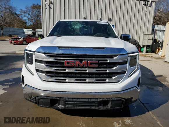 2022 GMC Sierra 1500 with VIN 1GTRHBEDXNZ612796, listed as a Copart auction lot 86163974 with 13,370 mi miles and Salvage Title. Bid and sale history available at DreamBid. Image 5.