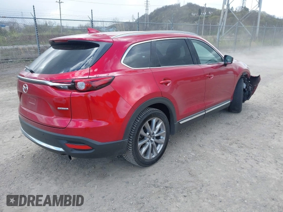 2020 Mazda CX-9 Grand Touring with VIN JM3TCBDY3L0424414, listed as a IAAI auction lot 42044246 with 23,687 mi miles. Bid and sale history available at carsss.com. Image 4.