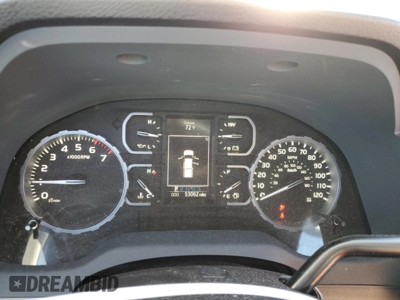 2020 Toyota Tundra 2WD SR5 with VIN 5TFEY5F14LX270310, listed as a Copart auction lot 85805864 with 53,062 mi miles and Salvage Title. Bid and sale history available at carsss.com. Image 9.