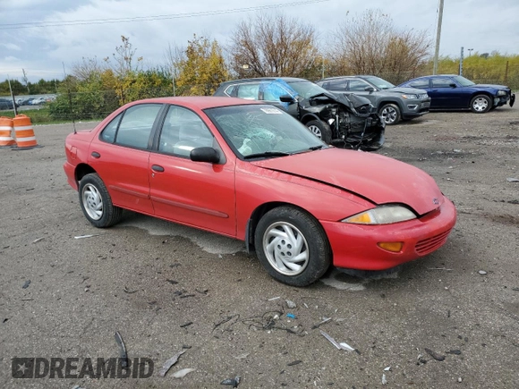 1999 Chevrolet Cavalier LS with VIN 1G1JF524XX7132872, listed as a Copart auction lot 78981014 with 0 mi miles and Salvage Title. Bid and sale history available at carsss.com. Image 4.