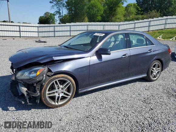 2016 Mercedes-Benz E 350 Sport with VIN WDDHF5KB1GB198217, listed as a Copart auction lot 52678485 with 89,829 mi miles and Salvage Title. Bid and sale history available at DreamBid. Image 1.