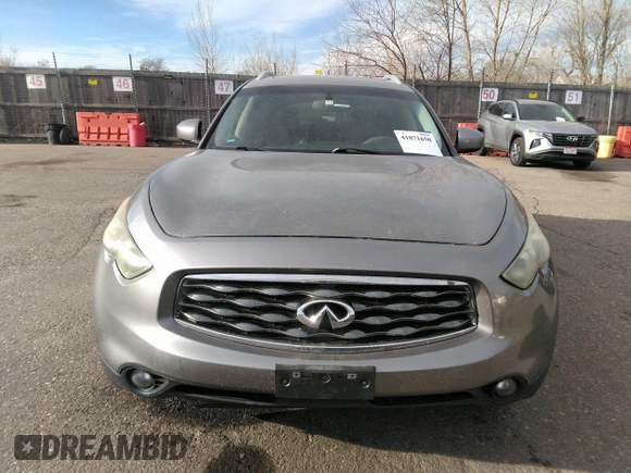 2010 Infiniti FX with VIN JN8AS1MW0AM852429, listed as a IAAI auction lot 41871650 with 266,654 mi miles and . Bid and sale history available at DreamBid. Image 12.