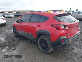 2024 Subaru Crosstrek Wilderness с VIN 4S4GUHU63R3842029, выставлен на аукционе IAAI как лот 41814539 с пробегом 4 170 миль миль и . История ставок и продаж доступна на DreamBid. Изображение 3.