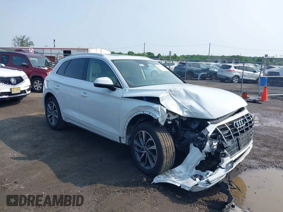 2021 Audi Q5 Premium Plus z VIN WA1BAAFYXM2050028, wystawiony jako IAAI lot #42479898 z przebiegiem 39 015 mil mil oraz . Historia ofert i sprzedaży dostępna na DreamBid. Obrazek 6.