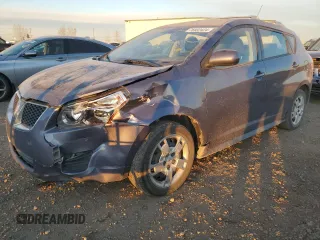 2009 Pontiac Vibe with VIN 5Y2SM67069Z446233, listed as a Copart auction lot 76932424 with 291,671 mi miles and Salvage Title. Bid and sale history available at carsss.com. Image 1.