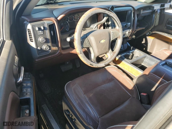 2014 Chevrolet Silverado 1500 High Country with VIN 3GCUKTEC1EG382283, listed as a Copart auction lot 88636695 with 0 mi miles and Salvage Title. Bid and sale history available at carsss.com. Image 8.