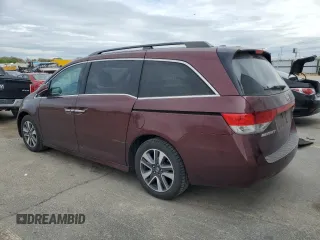 2016 Honda Odyssey Touring Elite with VIN 5FNRL5H96GB125546, listed as a Copart auction lot 54954165 with 101,479 mi miles and Salvage Title. Bid and sale history available at DreamBid. Image 2.