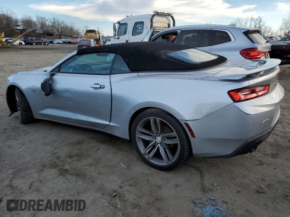 2017 Chevrolet Camaro 1LT with VIN 1G1FB3DS6H0201729, listed as a Copart auction lot 46478875 with 332,718 mi miles and Clean Title. Bid and sale history available at carsss.com. Image 2.