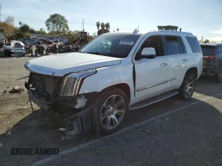 2017 Cadillac Escalade Luxury z VIN 1GYS3BKJ0HR141279, wystawiony jako Copart lot #44062695 z przebiegiem Nie podano mil oraz Czysty tytuł • Clean title. Historia ofert i sprzedaży dostępna na DreamBid. Obrazek 1.