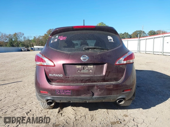 2014 Nissan Murano SV with VIN JN8AZ1MU6EW408380, listed as a IAAI auction lot 41139871 with 254,159 mi miles and . Bid and sale history available at DreamBid. Image 16.