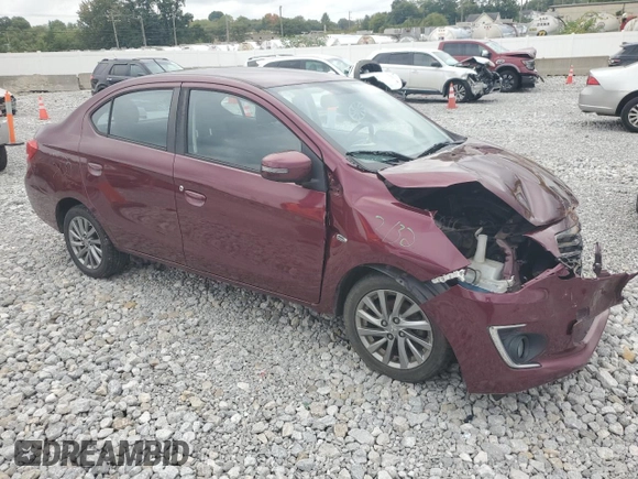 2018 Mitsubishi Mirage G4 SE with VIN ML32F4FJ9JHF15182, listed as a Copart auction lot 73180074 with 75,299 mi miles and Salvage Title. Bid and sale history available at carsss.com. Image 4.