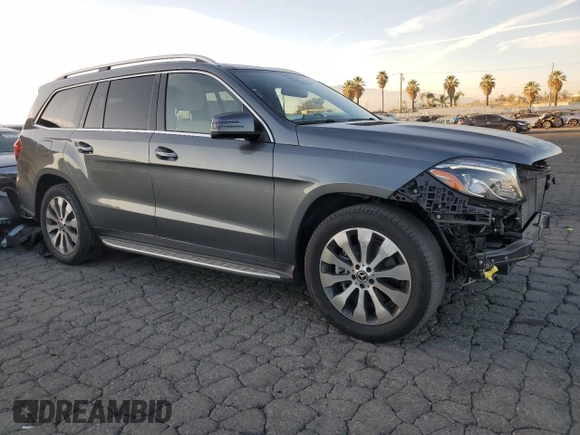 2017 Mercedes-Benz GLS 450 with VIN 4JGDF6EE7HA923732, listed as a Copart auction lot 78554503 with 47,698 mi miles and . Bid and sale history available at DreamBid. Image 4.