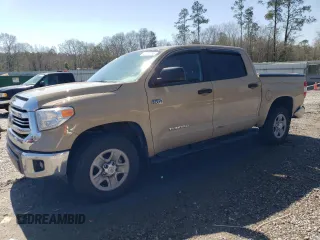 2017 Toyota Tundra 2WD SR5 with VIN 5TFEW5F12HX226139, listed as a Copart auction lot 48237335 with 45,687 mi miles and Salvage Title. Bid and sale history available at carsss.com. Image 1.