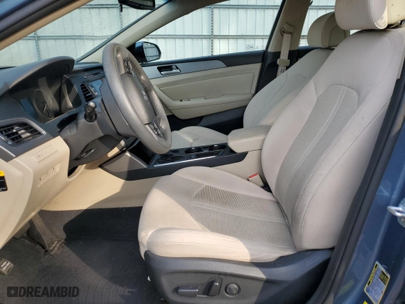 2015 Hyundai Sonata 2.4L SE with VIN 5NPE24AF5FH163846, listed as a Copart auction lot 44414695 with 0 mi miles and Salvage Title. Bid and sale history available at carsss.com. Image 7.