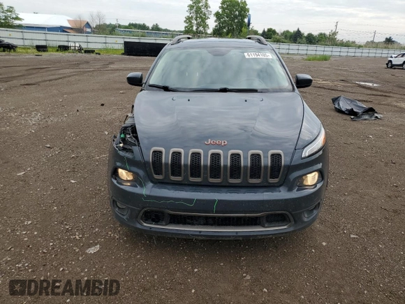 2016 Jeep Cherokee Altitude with VIN 1C4PJMCB0GW348615, listed as a Copart auction lot 61194105 with 124,840 mi miles and Salvage title. Bid and sale history available at DreamBid. Image 5.