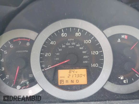 2011 Toyota RAV4 with VIN 2T3KF4DVXBW105745, listed as a IAAI auction lot 42092572 with 217,304 mi miles and . Bid and sale history available at carsss.com. Image 7.