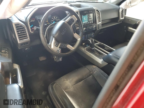 2016 Ford F-150 XLT with VIN 1FTFX1EF8GFC56712, listed as a Copart auction lot 60528995 with 65,061 mi miles and Salvage title. Bid and sale history available at DreamBid. Image 8.