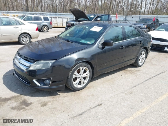 2012 Ford Fusion SE with VIN 3FAHP0HA8CR276237, listed as a IAAI auction lot 42048715 with 1,799,668 mi miles. Bid and sale history available at carsss.com. Image 2.