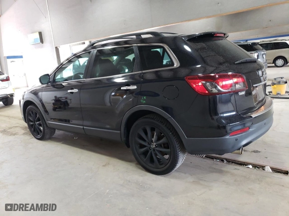 2015 Mazda CX-9 Grand Touring with VIN JM3TB2DA1F0466994, listed as a Copart auction lot 48398775 with 113,210 mi miles and Salvage Title. Bid and sale history available at carsss.com. Image 2.