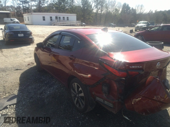 2020 Nissan Versa SR with VIN 3N1CN8FV0LL905803, listed as a IAAI auction lot 41590583 with 50,324 mi miles and . Bid and sale history available at DreamBid. Image 3.