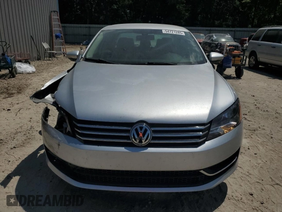 2012 Volkswagen Passat SE с VIN 1VWBH7A36CC020871, выставлен на аукционе Copart как лот 54721285 с пробегом 164 111 миль миль и Списание • Salvage title. История ставок и продаж доступна на DreamBid. Изображение 5.