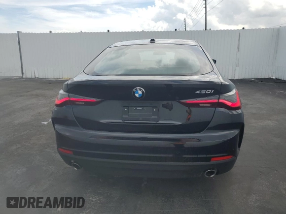 2024 BMW 4 Series 430i with VIN WBA63AV00RFR28608, listed as a Copart auction lot 71856304 with 23,799 mi miles and Clean Title. Bid and sale history available at DreamBid. Image 6.