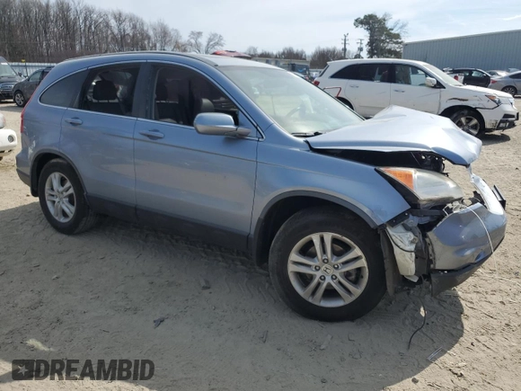2011 Honda CR-V EX-L with VIN JHLRE3H74BC006402, listed as a Copart auction lot 47190335 with 39,941 mi miles and Salvage Title. Bid and sale history available at carsss.com. Image 4.