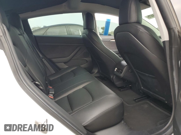 2021 Tesla Model 3 Long Range with VIN 5YJ3E1EB8MF006859, listed as a Copart auction lot 50344475 with 41,462 mi miles and Salvage Title. Bid and sale history available at DreamBid. Image 10.